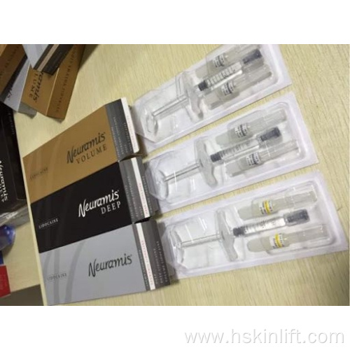 hyaluronic acid neuramis dermal filler injection